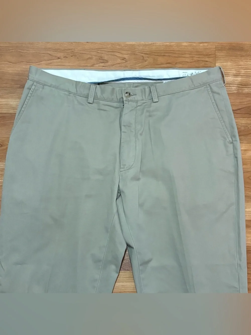 Polo‎ Ralph Lauren Chino Pants Mens 40x32 Tan Relaxed Fit Khaki Cotton Trousers
